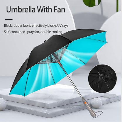 3 in 1 Umbrella with Fan