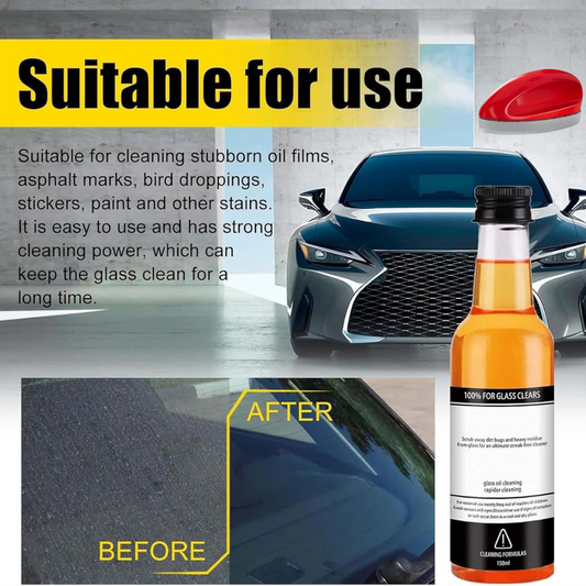 Powerful Windshield Cleaner for Both Home and Car Use