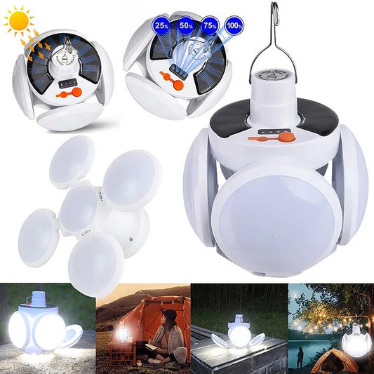 2 in 1 Folding Solar Lamp