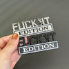 FVUK IT Edition Emblem | Car Decal Accessory