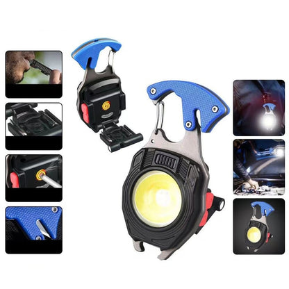 Multifunction Keychain Flashlight