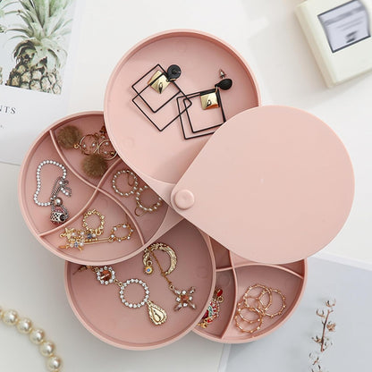 Rotatable Jewelry Storage Box