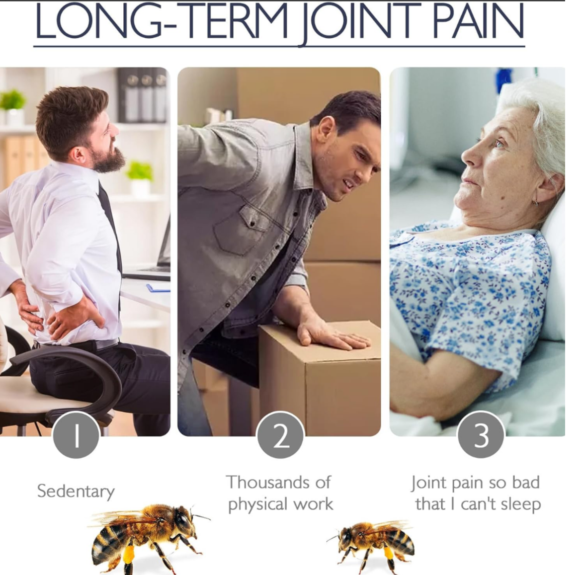 Bee Venom Joint And Bone Therapy Cream - BUY 1 GET 1 FREE