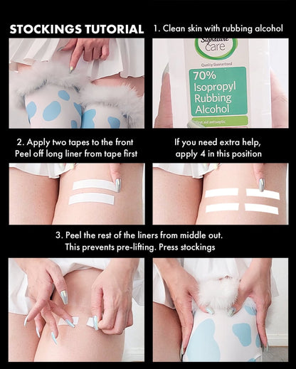 Jiggle Defender Waterproof Heavy Duty Body Cosplay Tape - 36 PCS Set