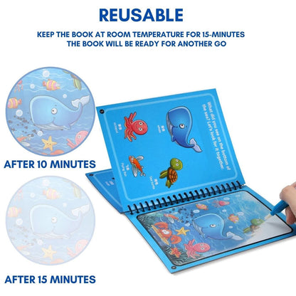 Reusable Magic Water Books (Pack of 4)