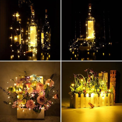 BOTTLE LIGHTS ( Battery Included - Replaceable )