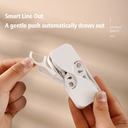 Portable Two-way Floss Dispenser