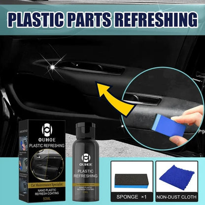 Car Plastic Plating Refurbishing Agent - Pack Of 2