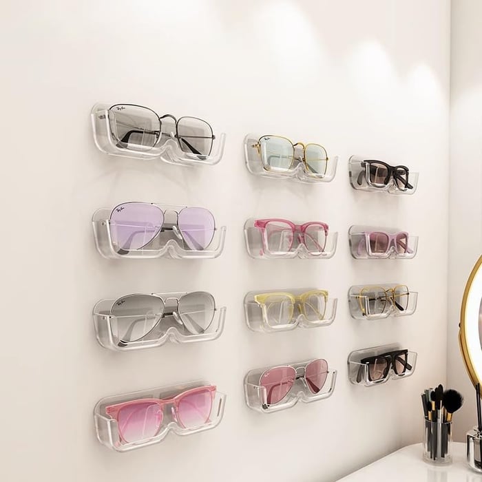 Wall Mounted Eyeglass Organizer