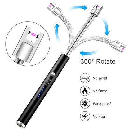 Stainless Steel Electric Lighter For Candles