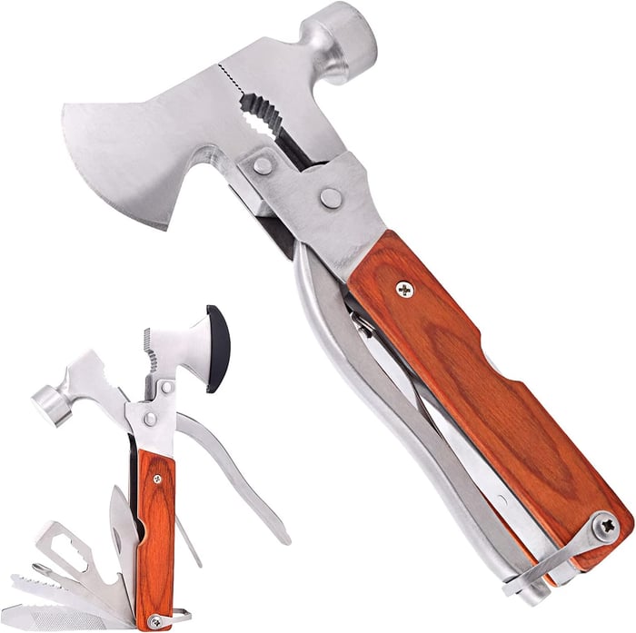 16 in-1 Portable Multi-Functional Claw Hammer Tool For Vehicle Household Hiking