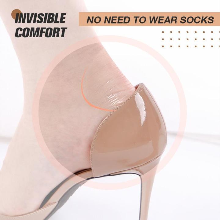 Self-adhesive Invisible Heel Anti-wear Sticker - Pack Of 50