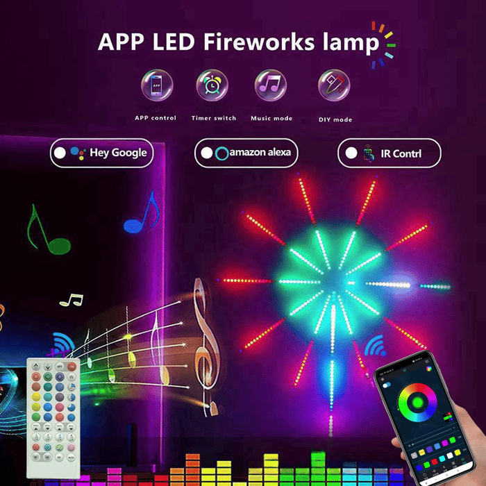 Firework LED Lights