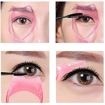 3-in-1 Eyelash Tools Mascara Shield Applicator Protector