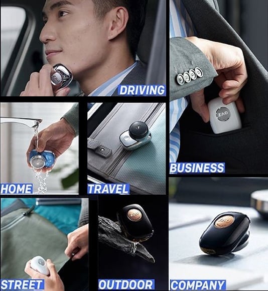 PORTABLE ELECTRIC SHAVER MINI-SHAVE