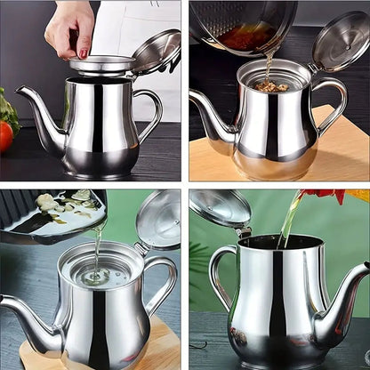 Stainless Steel Oil Container Jug