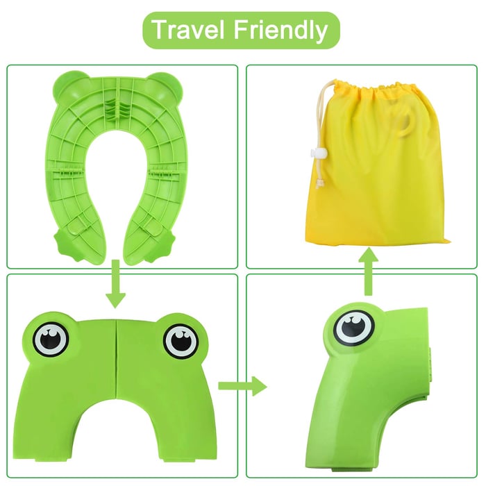 Folding Portable Toilet Seat for Children (Anti-slip & Durable)