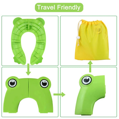 Folding Portable Toilet Seat for Children (Anti-slip & Durable)