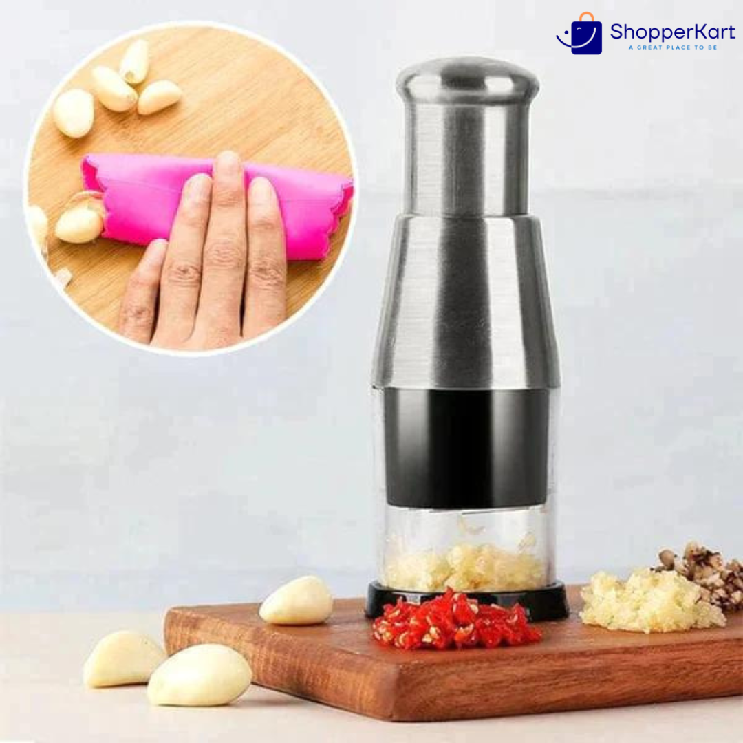 Hand Press Garlic Chopper