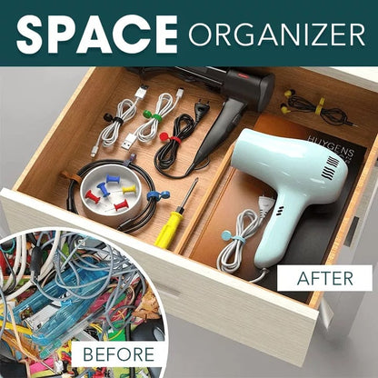 Snap-On Magnetic Cable Ties - Pack Of 5