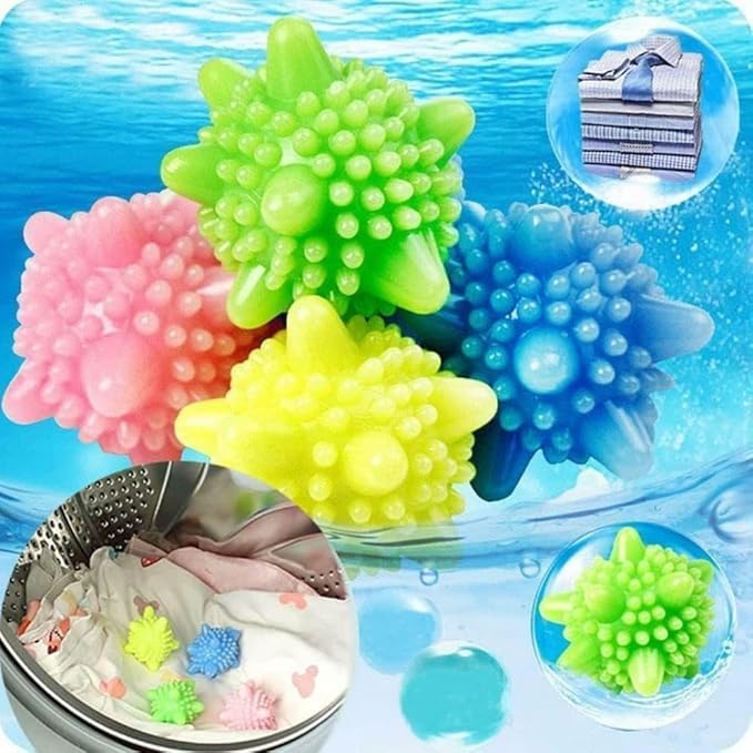 Silicone Washing Machine Laundry Balls - Pack Of 10