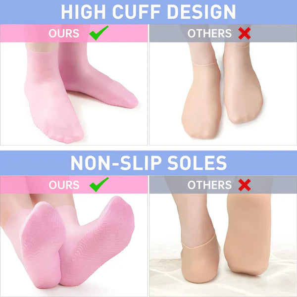 Foot Spa Pedicure Silicone Socks