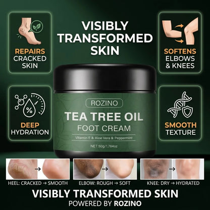 Soothing Foot Cream With Aloe Vera And Tea Tree