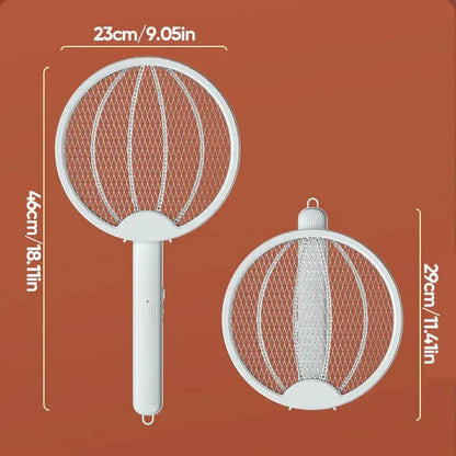 Green Zapinator - Eco-Friendly Electric UV Mosquito Swatter with Built-in Battery