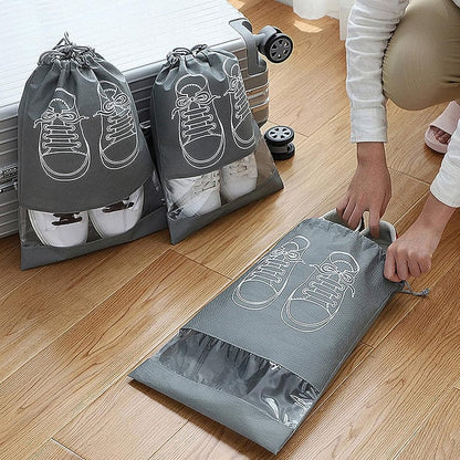 Non-Woven Dustproof Drawstring Shoe Bag