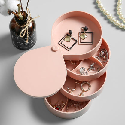 Rotatable Jewelry Storage Box