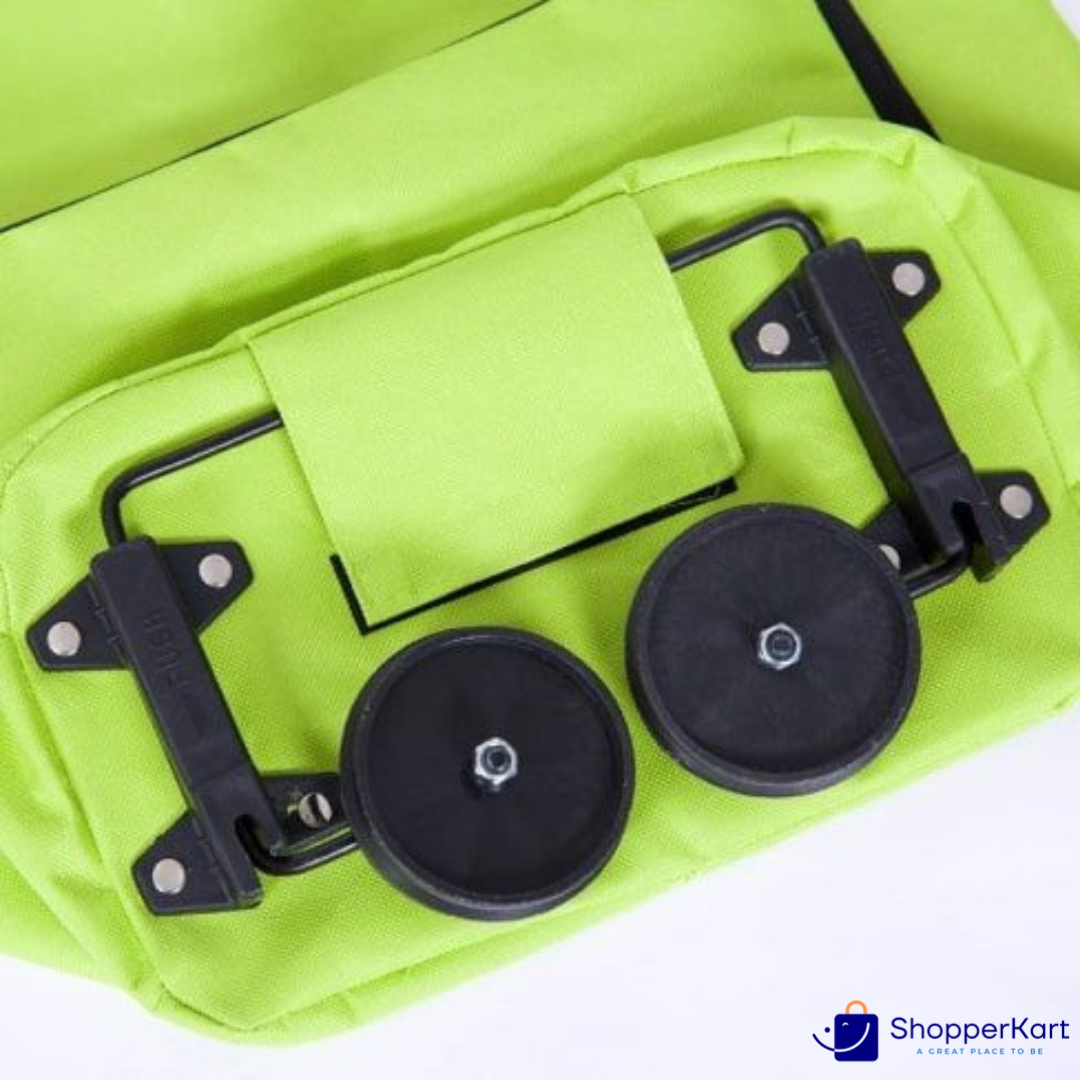 Foldable Shopping Trolley Bag with Wheels