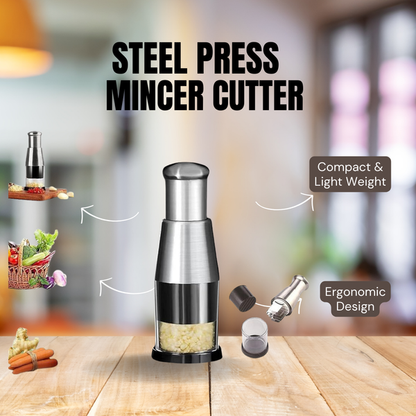 SwiftChop Pro Stainless Steel Food Mincer