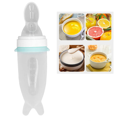 Silicone Baby Squeeze Bottle