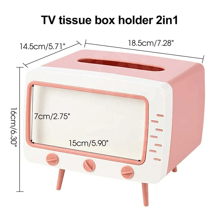 TV Tissue Box