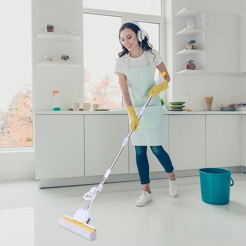 Sponge Mop For Wet Floor Cleaning