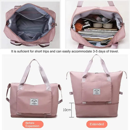 BAGPLUS foldable travel bag with pocket