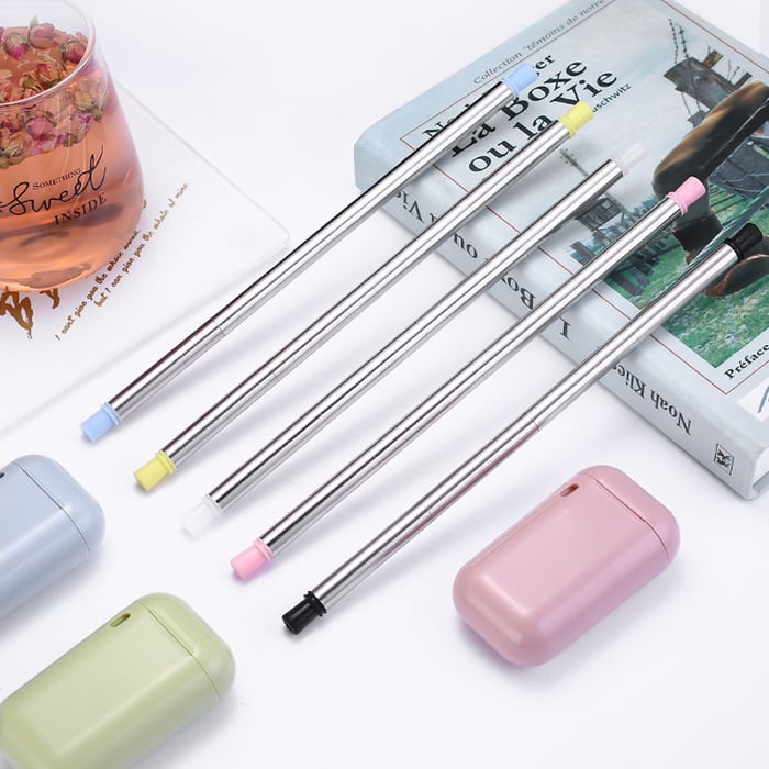 Stainless Steel Folding Straw