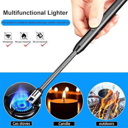 Stainless Steel Electric Lighter For Candles