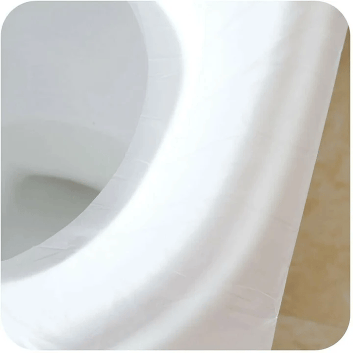 Disposable Plastic Toilet Seat Cover - Pack Of 10