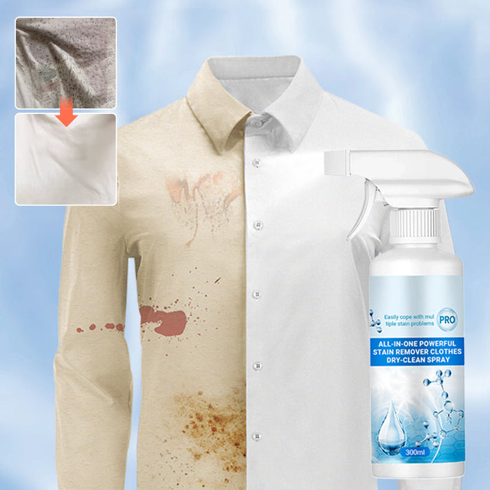 All-in-One Powerful Stain Remover Clothes Dry-Clean Spray