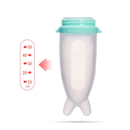 Silicone Baby Squeeze Bottle