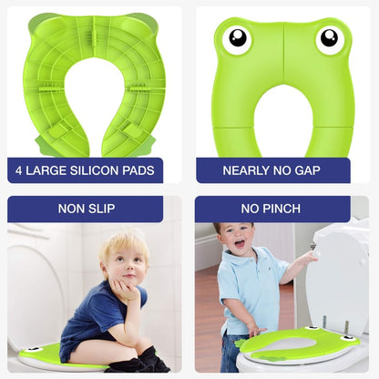 Folding Portable Toilet Seat for Children (Anti-slip & Durable)