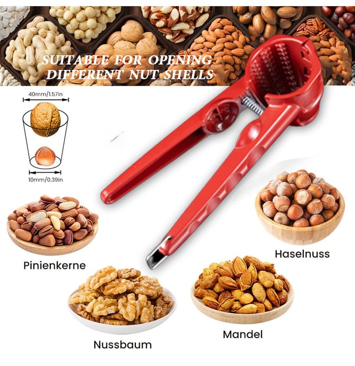 Walnut Cracker Portable Opener Tool