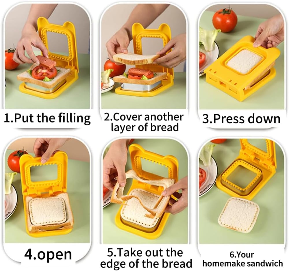 Sandwich Molds Cutter and Sealer