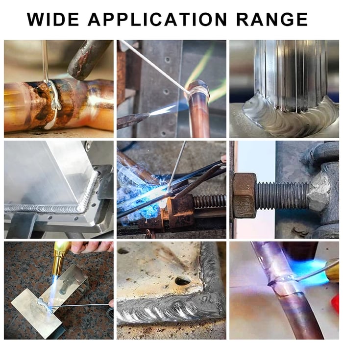 Solution Welding Flux-Cored Rods