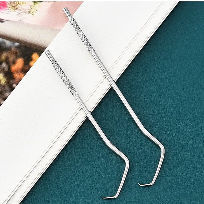 Stainless steel toothpick set - 7 pieces