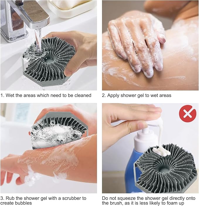 Silicone Body Scrubber