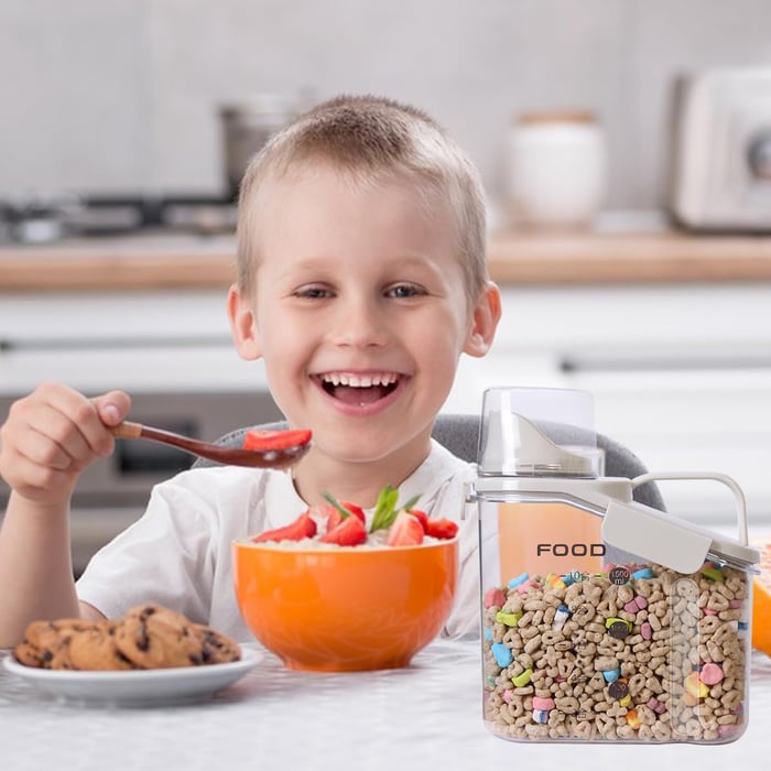 Clear Airtight Food Storage Containers