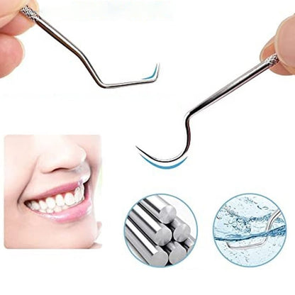 Stainless steel toothpick set - 7 pieces