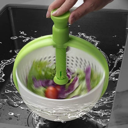 Rotating drain basket